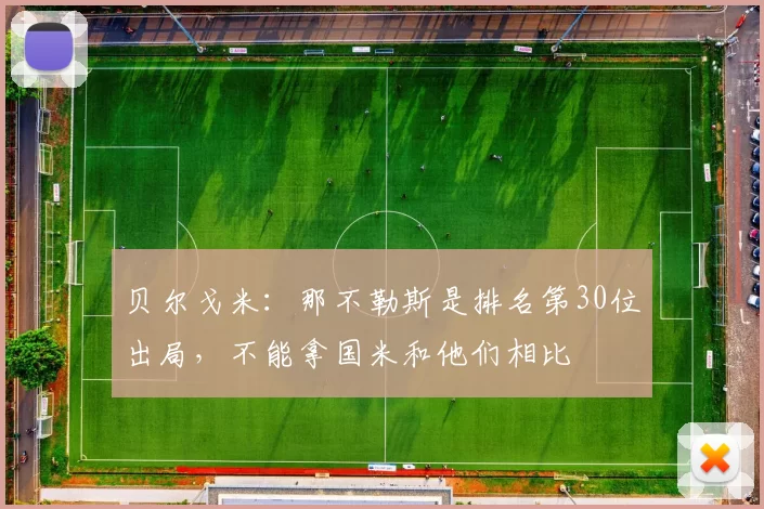 贝尔戈米：那不勒斯是排名第30位出局，不能拿国米和他们相比