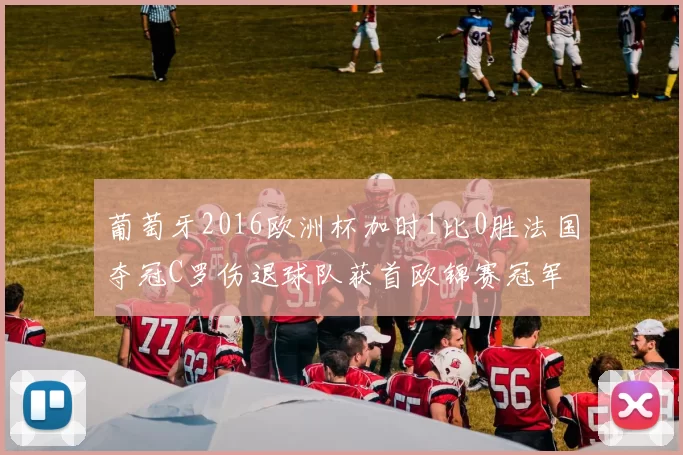 葡萄牙2016欧洲杯加时1比0胜法国夺冠C罗伤退球队获首欧锦赛冠军